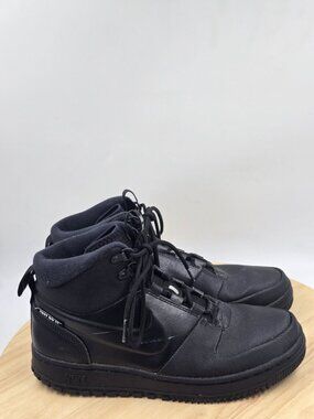 Nike Path Winter Sneakers boots Black Bq4223-001 High Top Mens Size 7.5